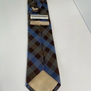 Plaid Jhane Barnes Menswear 60” Vintage Silk Necktie